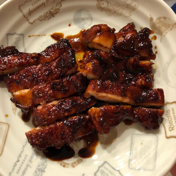 照燒雞腿排(15分鐘*免用油*免醃) : 咿兒一起做