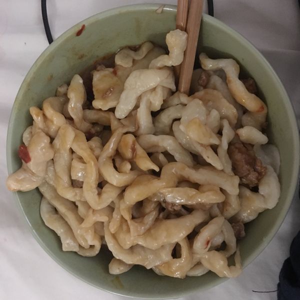 自製手工麵條:Gwyn Su 一起做