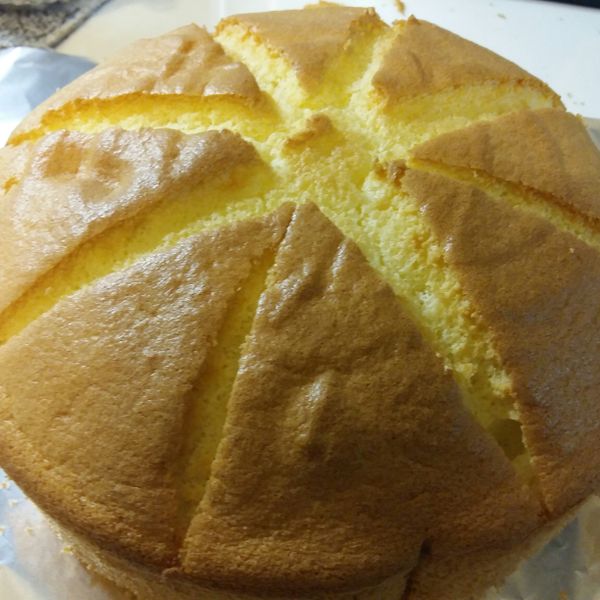 鮮奶米戚風蛋糕(無麩質配方) : Chia Chia一起做