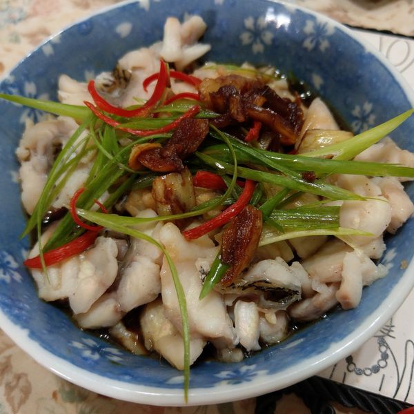 醬汁魚片(海鱸魚) : 逆 サカ一起做