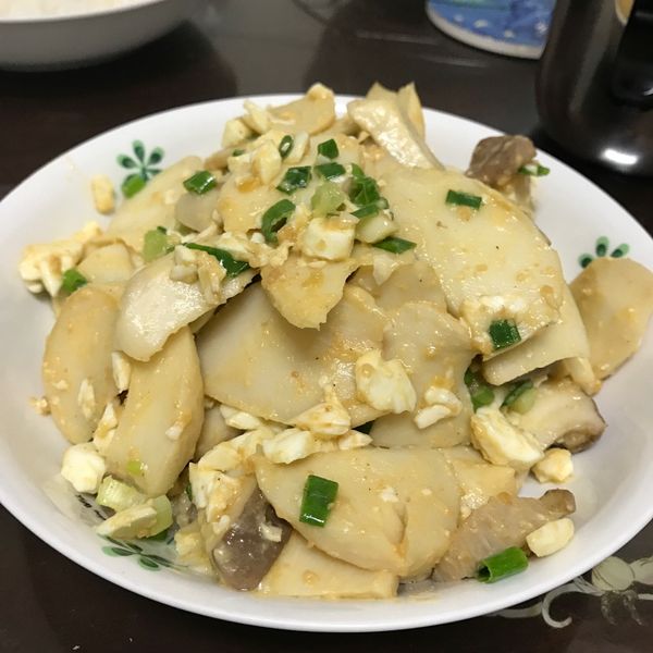 金沙杏鮑菇 : Ya一起做