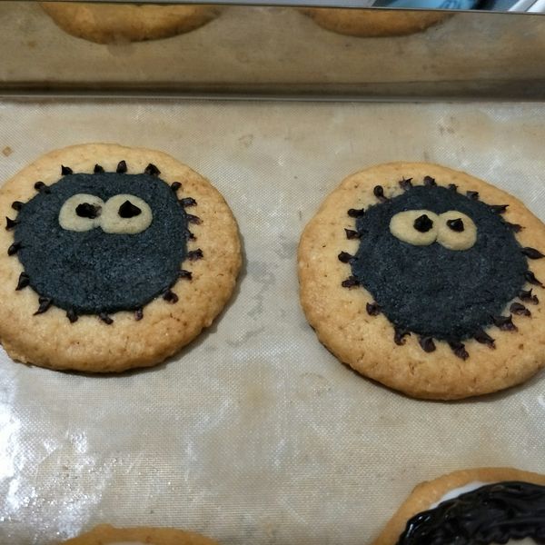 【萬聖節】小黑炭餅乾 : Vita Lin一起做