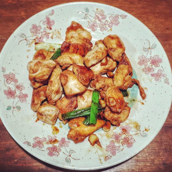 照燒雞丁 [留學生簡易食譜]：薛薛 一起做