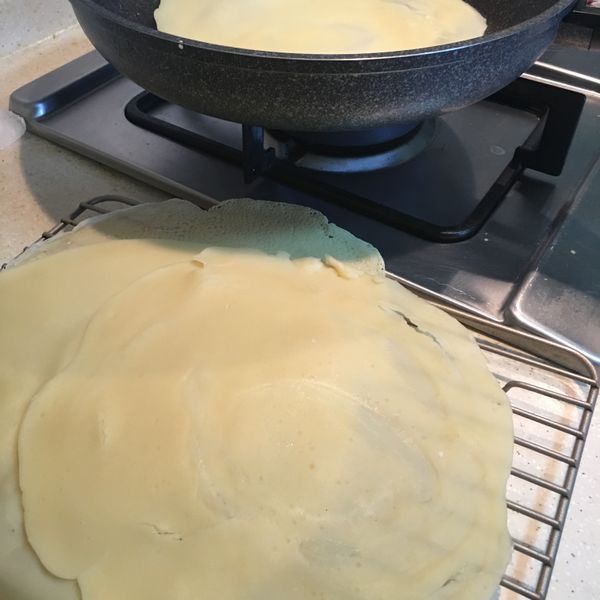 蛋餅皮：Linda Lin 一起做