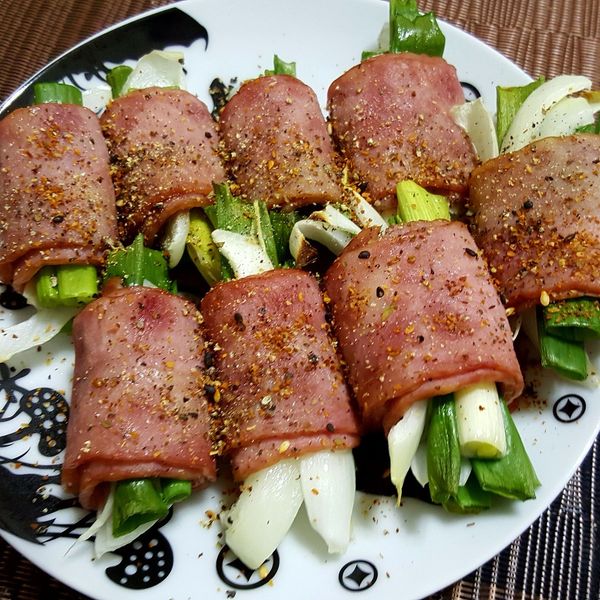 香蔥培根捲 : Melody Hsu一起做