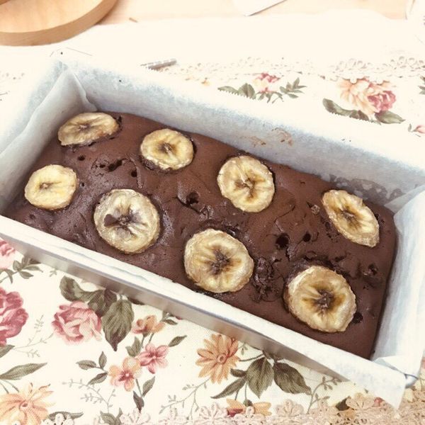 🍌香蕉可可布朗尼🍌：Ann Lu 一起做