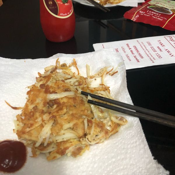 濃香馬鈴薯煎餅 : 晴晴一起做