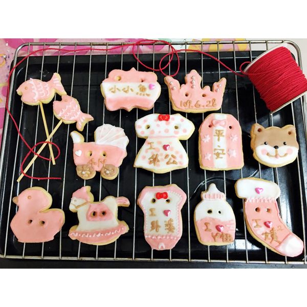 聖誕節慶糖霜餅乾 (保證成功版)：劉妮靄 一起做