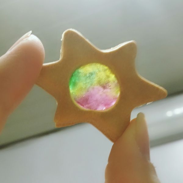 超簡單牛奶玻璃餅乾:小淵子 一起做