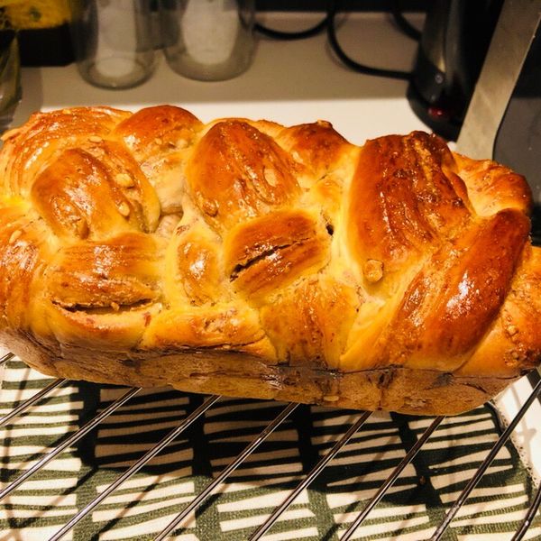 花生千層吐司(全程麵包機)：Baobei & Bunny 一起做