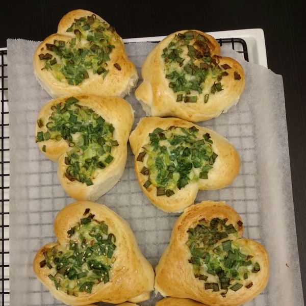 蔥花麵包【Panasonic 製麵包機】：胡搞蝦搞 一起做