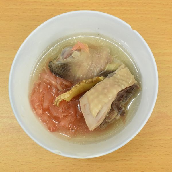 文旦柚子雞湯：白淺淺 一起做