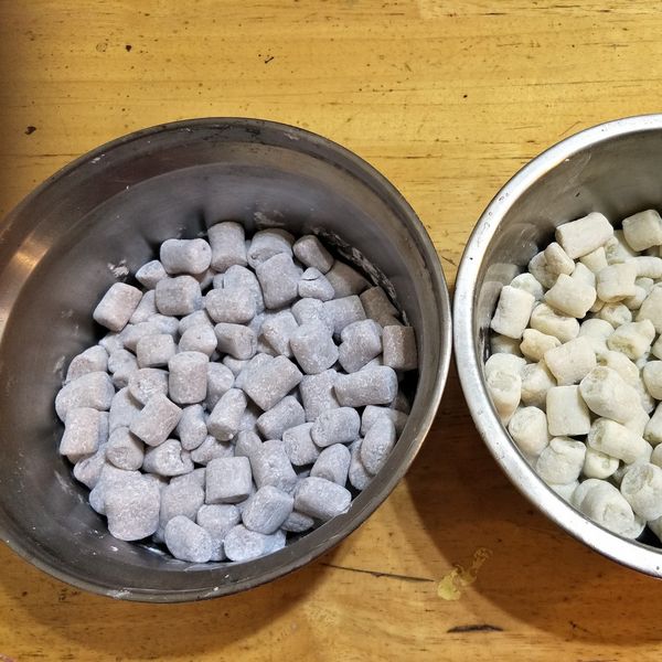 手作Q軟芋圓地瓜圓：魚 一起做