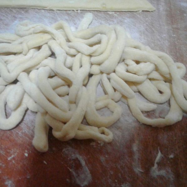 寶寶副食品～地瓜麵條 : 愛做飯一起做