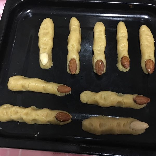 巫婆手指餅乾 Cookies:Jenny 一起做