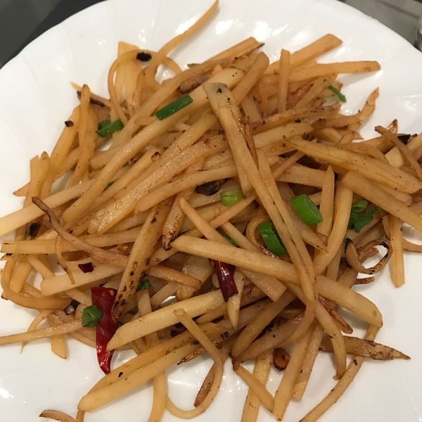 醋溜土豆絲 : 高橋柒柒🍳一起做