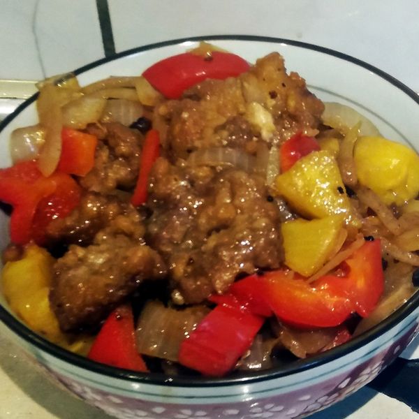 咕咾肉 : Hsun Hua Hsu一起做