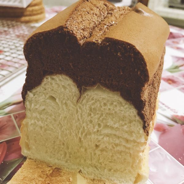 蛋糕吐司(巧克力蛋糕&白吐司)-優雅冬季 : Stella Chen一起做