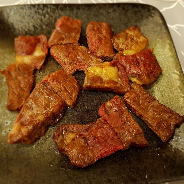 氣炸鍋也可以煎牛排 : 魯拉媽咪一起做