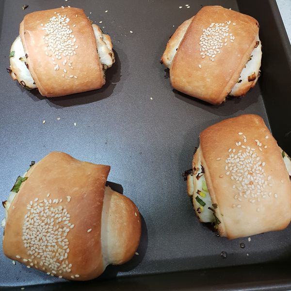 古早味蔥燒餅~新手零失敗:Wendy Tai 一起做