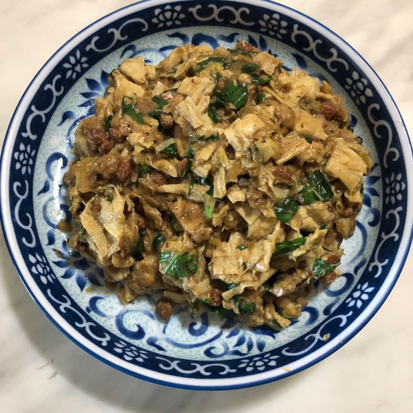 破布子炒豆包豆腐：Livea Lee 一起做