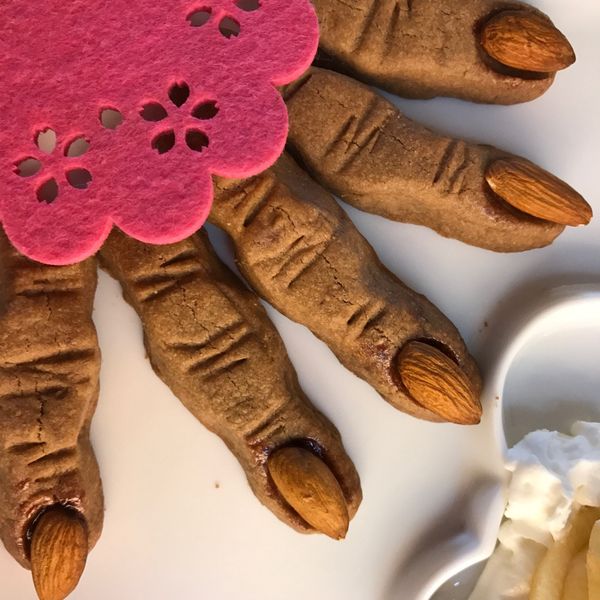 巫婆手指餅乾 Cookies:Eunice Chen 一起做