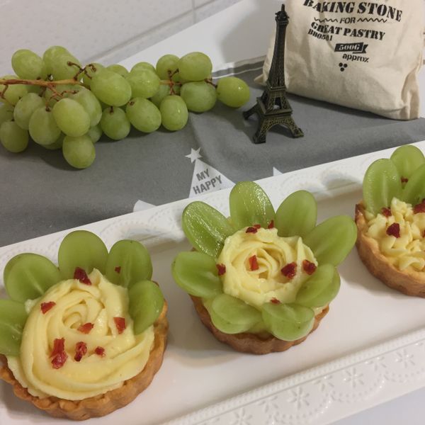 白葡萄乳酪塔：Iris Li 一起做