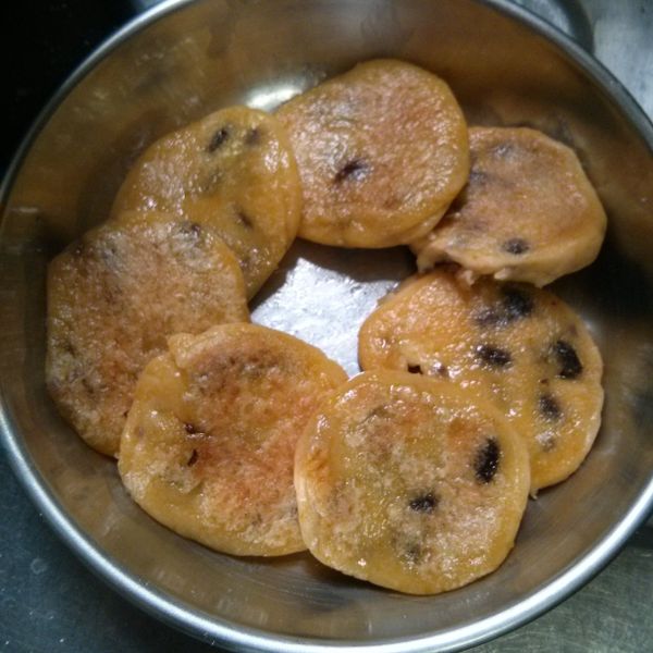 〖甜點〗南瓜紅豆軟餅：Karen Fan 一起做