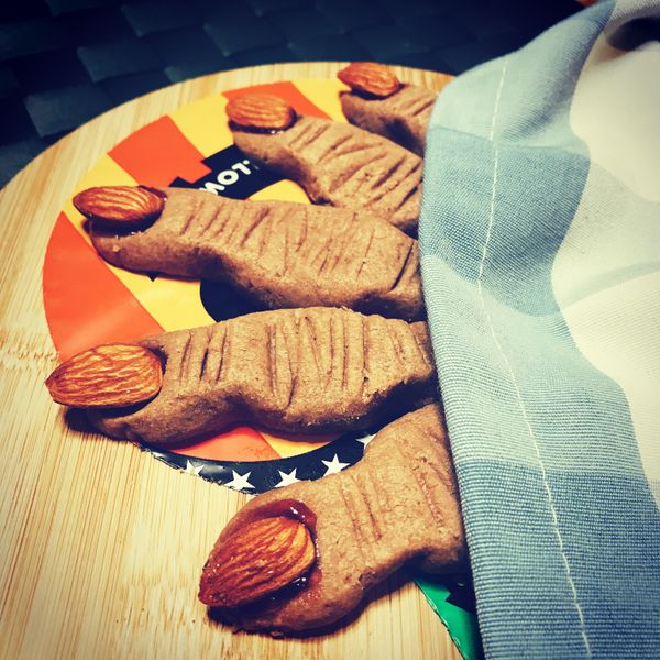 巫婆手指餅乾 Cookies:勒弦 一起做