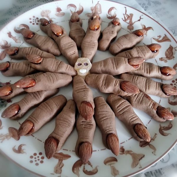 巫婆手指餅乾 Cookies：陳怡萱 一起做