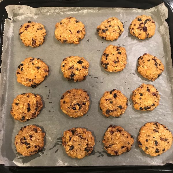 【高纖健康】燕麥葡萄乾餅乾 : Ming一起做