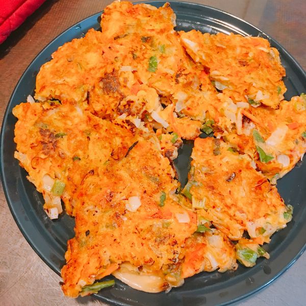 韓式泡菜煎餅:Jessica Huang 一起做