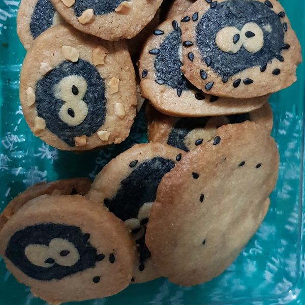【萬聖節】小黑炭餅乾 : Even Chen一起做