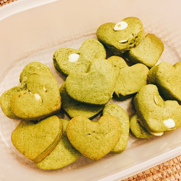 🌹抹茶餅乾&抹茶杏仁餅乾🌹：Anna Lin 一起做