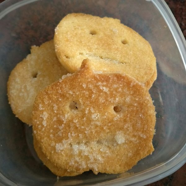 【萬聖節】吐司奶油酥餅 : Wan Ling Chiu一起做