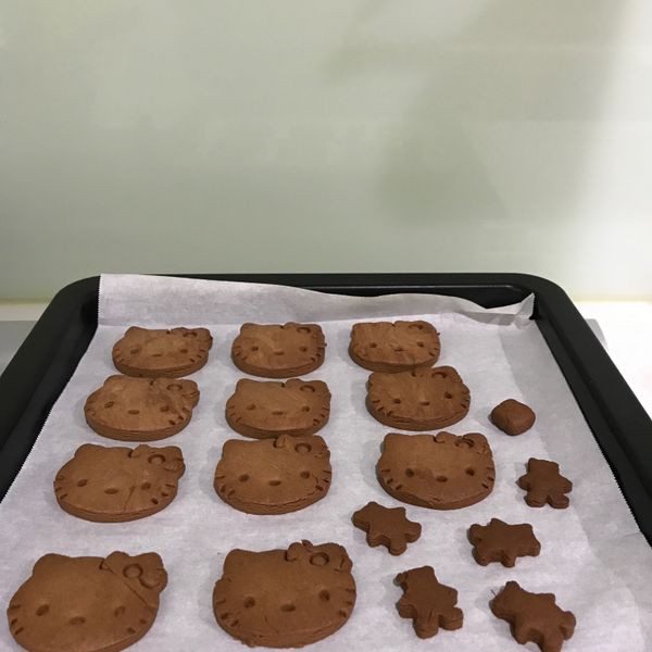 手工餅乾～簡單四種材料#原味造型餅乾 : Pei-Chi Liu一起做