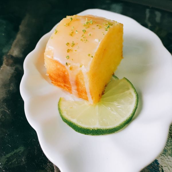 👩‍🍳老奶奶檸檬🍋糖霜蛋糕 : 布蕾兒九個胃一起做