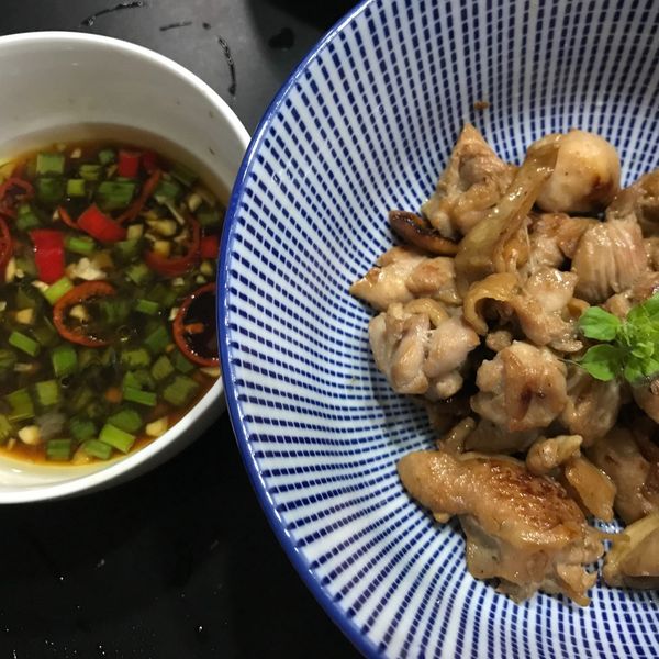 泰式椒麻雞 : Mimi一起做