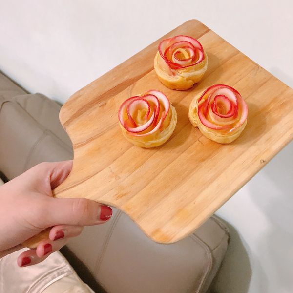 酥皮玫瑰蘋果派【HOLA幸福食堂】 : 趙元薇一起做