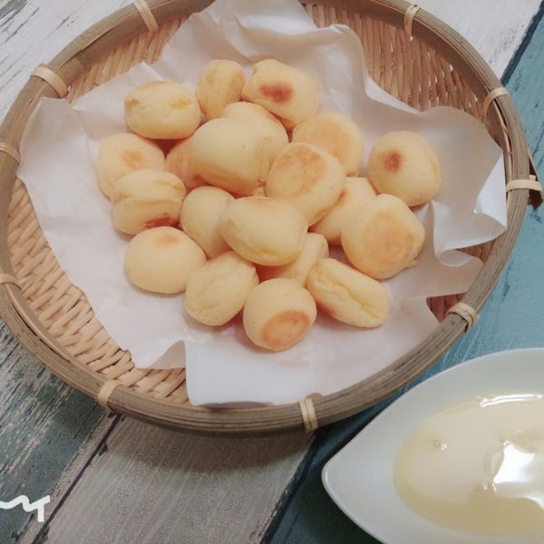 小小烤箱立大功:起司麻糬QQ球:蔡小花 一起做