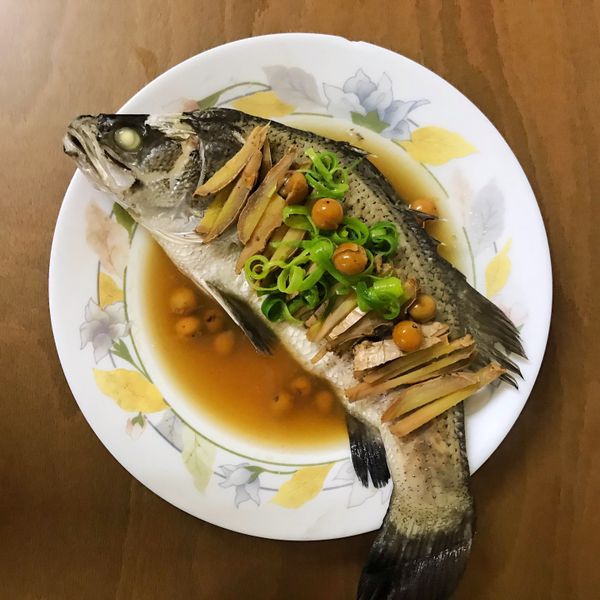 樹子蒸鱸魚:Ivy Hsu 一起做