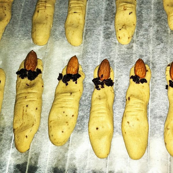 【萬聖節限定】巫婆手指餅乾：邱怡璇 一起做