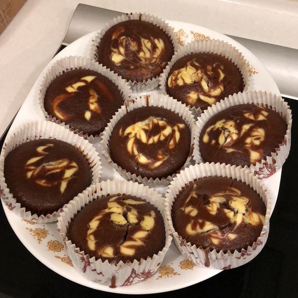 超簡單ʕ •ᴥ•ʔ布朗尼乳酪杯子蛋糕 : Dan Lee一起做