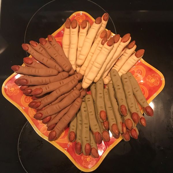 萬聖節🎃 巫婆手指餅乾 : 黃姿錦一起做