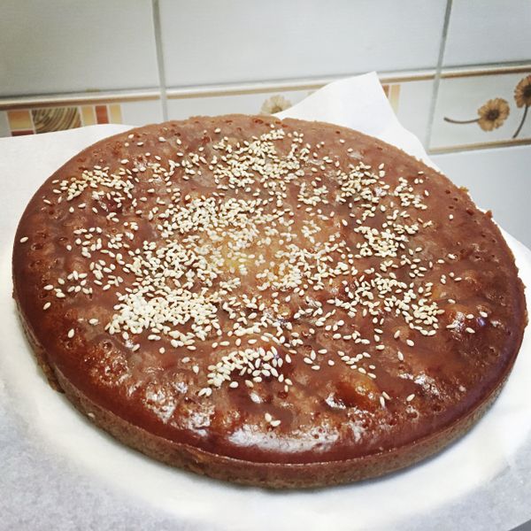 香Q黑糖糕：彎 一起做