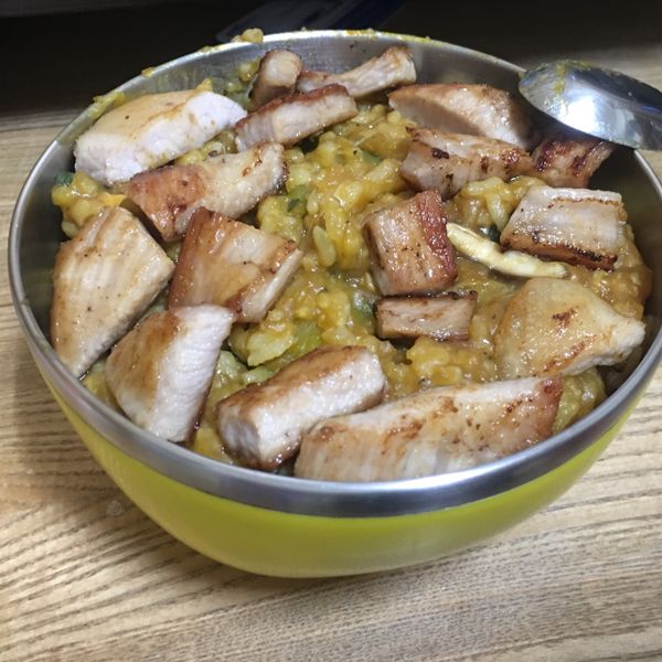 ［一人開飯］南瓜馬鈴薯燉菇：Mirror-Yi 一起做