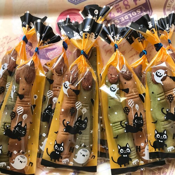萬聖節🎃 巫婆手指餅乾 : 余小豬一起做