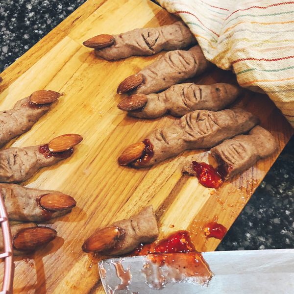 巫婆手指餅乾 Cookies:睫心 一起做