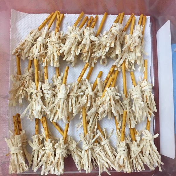 小魔女掃帚★超簡易萬聖節點心 : 阿香一起做