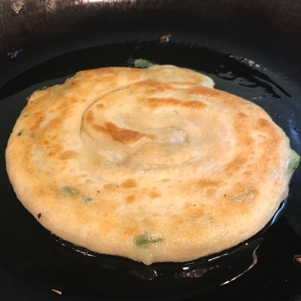 蔥油餅：tiffany 一起做